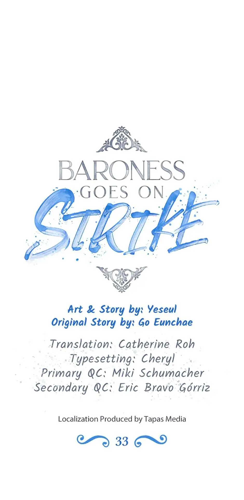 Baroness Goes on Strike [Mature](Official) - Chapter 33 [R15] manhwa