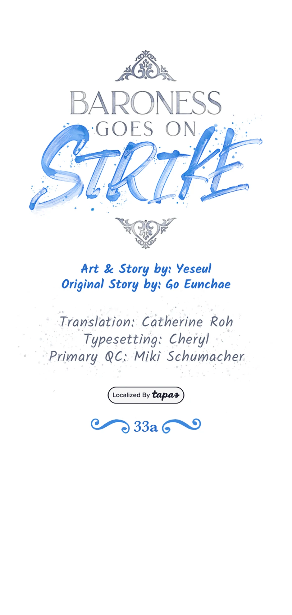 Baroness Goes on Strike [Mature](Official) - Chapter 33A [R19] manhwa