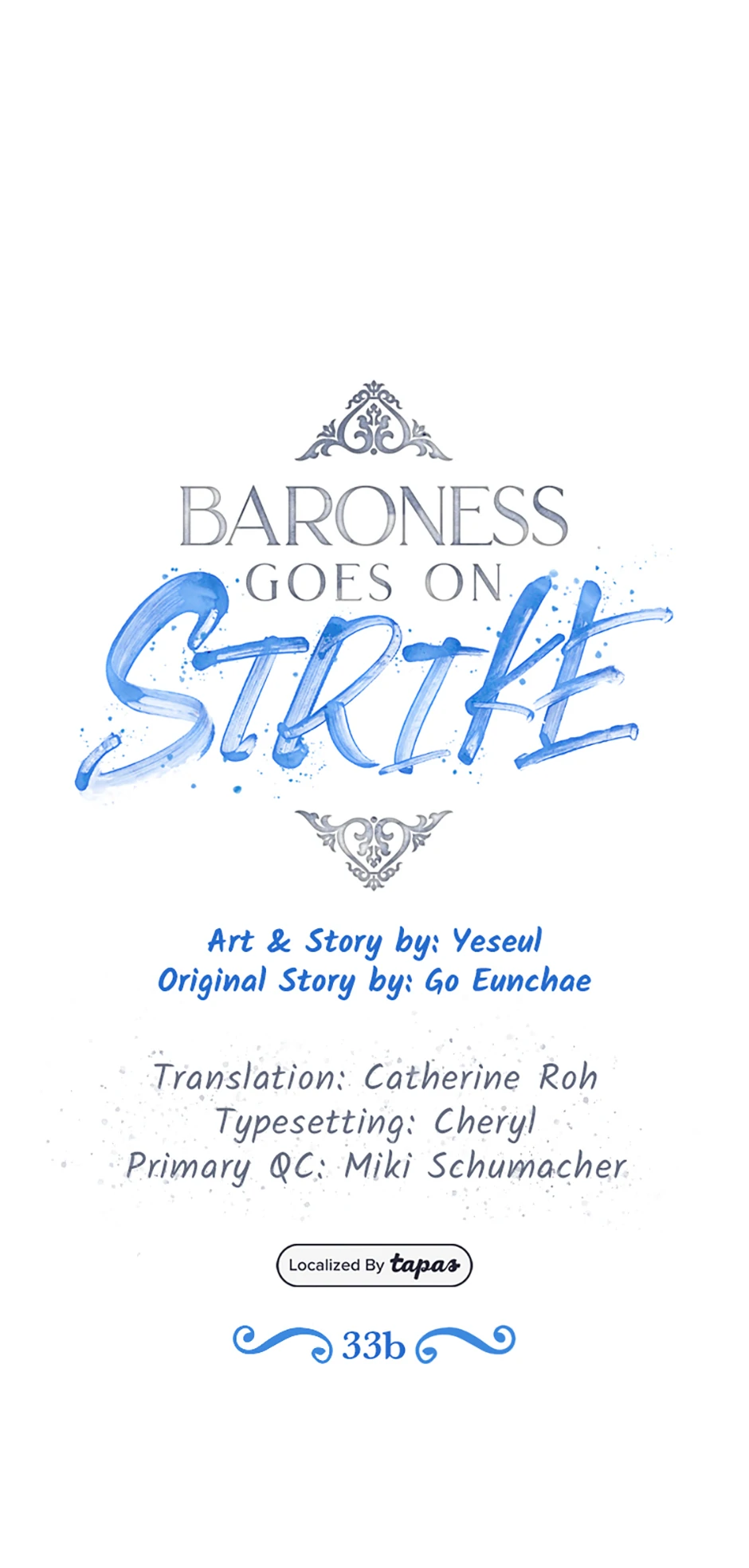 Baroness Goes on Strike [Mature](Official) - Chapter 33B [R19] manhwa