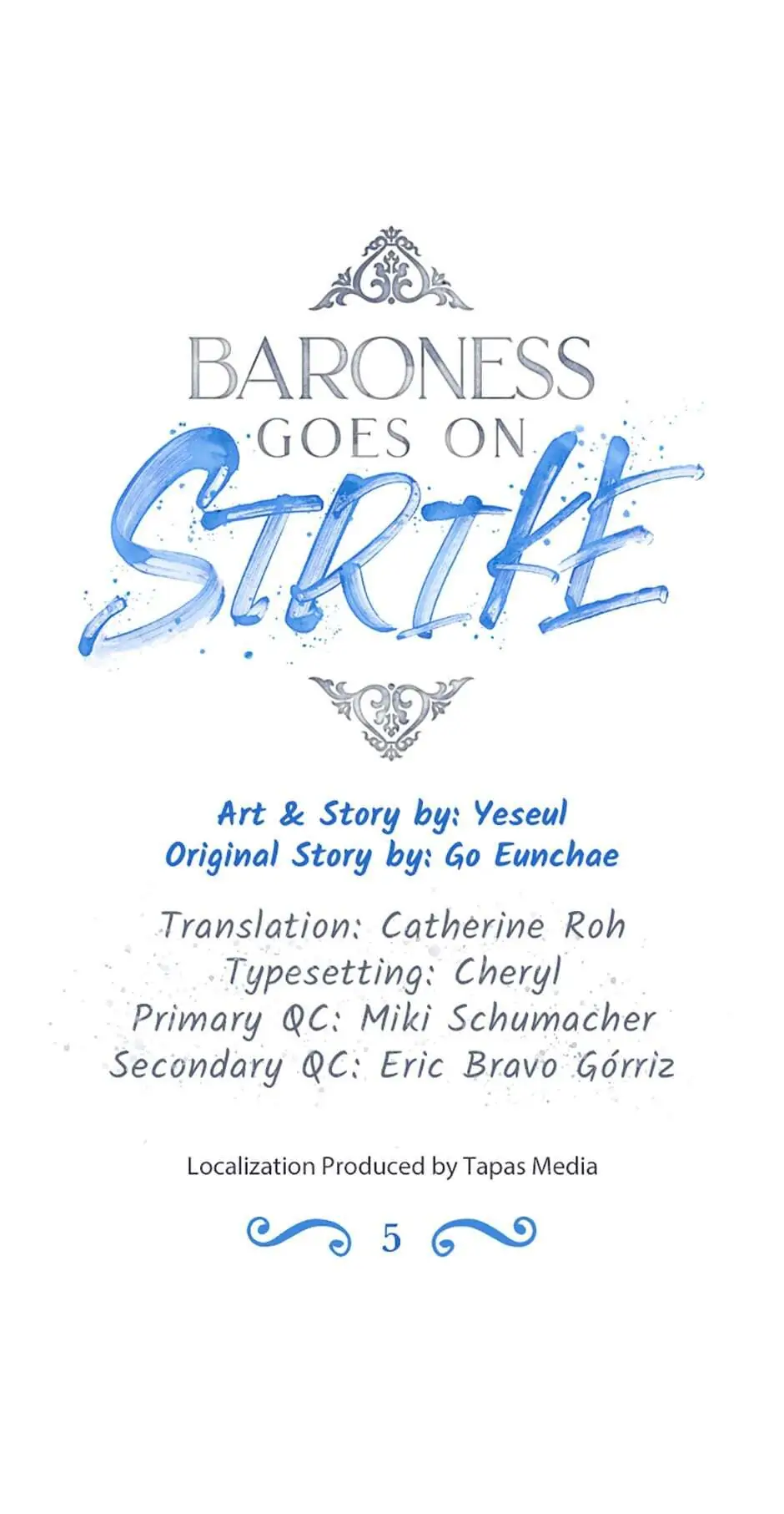 Baroness Goes on Strike [Mature](Official) - Chapter 5 manhwa