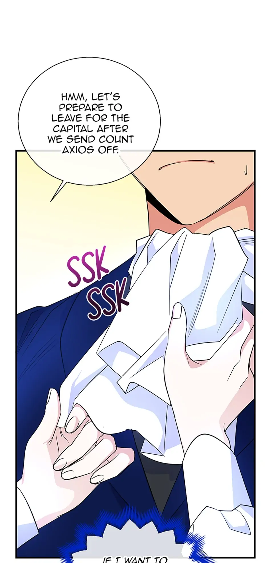 Baroness Goes on Strike [Mature](Official) - Chapter 54 : Axios Arrives (Season 1 Finale) manhwa