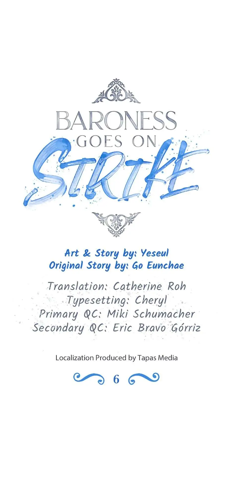 Baroness Goes on Strike [Mature](Official) - Chapter 6 manhwa