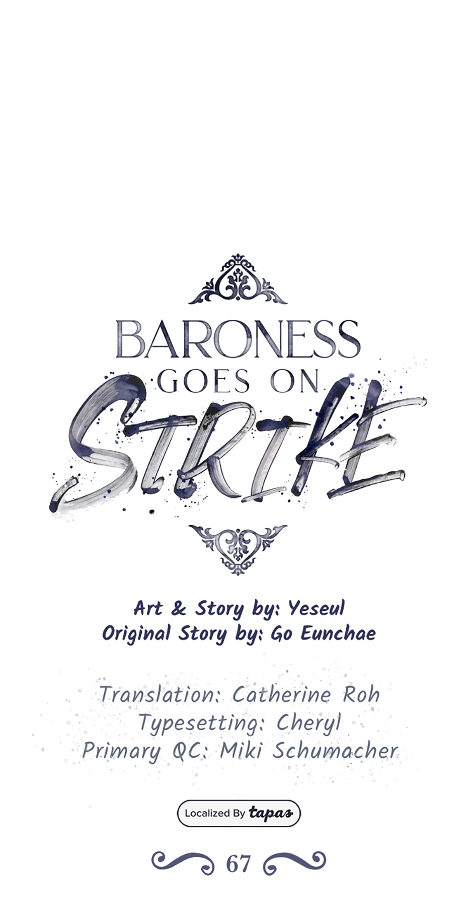 Baroness Goes on Strike [Mature](Official) - Chapter 67 [R19] manhwa