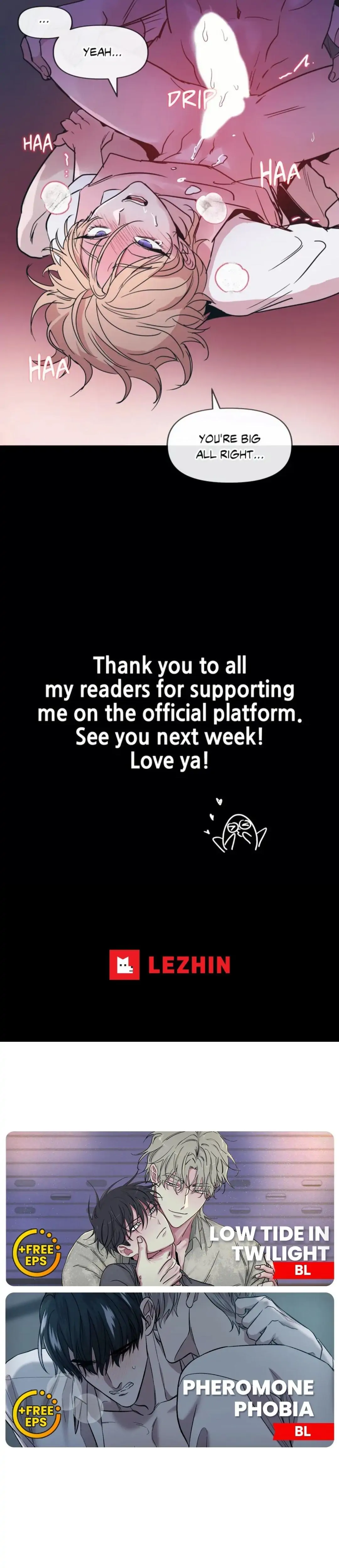 Dark Fall ﹛Official﹜ - Author's Note & Hiatus Notice manhwa