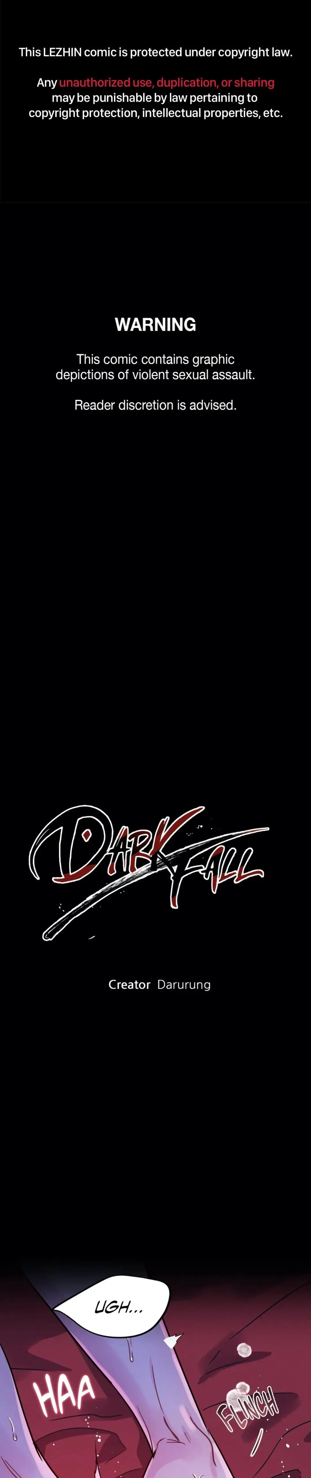 Dark Fall ﹛Official﹜ - Chapter 19 manhwa