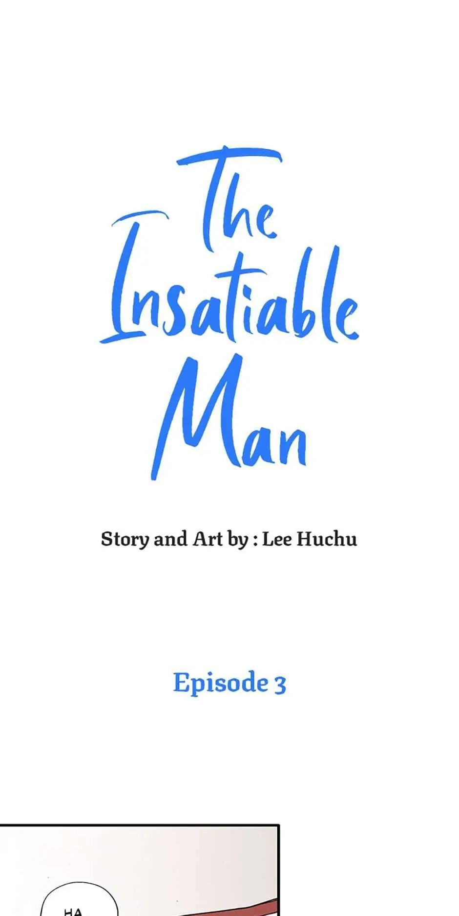 The Insatiable Man [Mature] - Chapter 3 manhwa