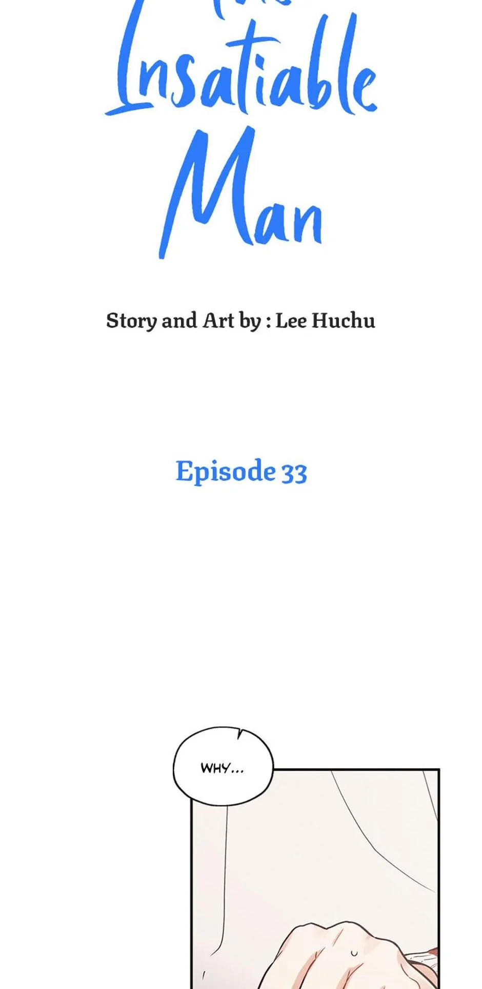 The Insatiable Man [Mature] - Chapter 33 [R18] manhwa