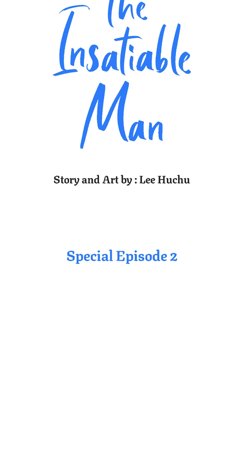 The Insatiable Man [Mature] - Special Episode 2 manhwa