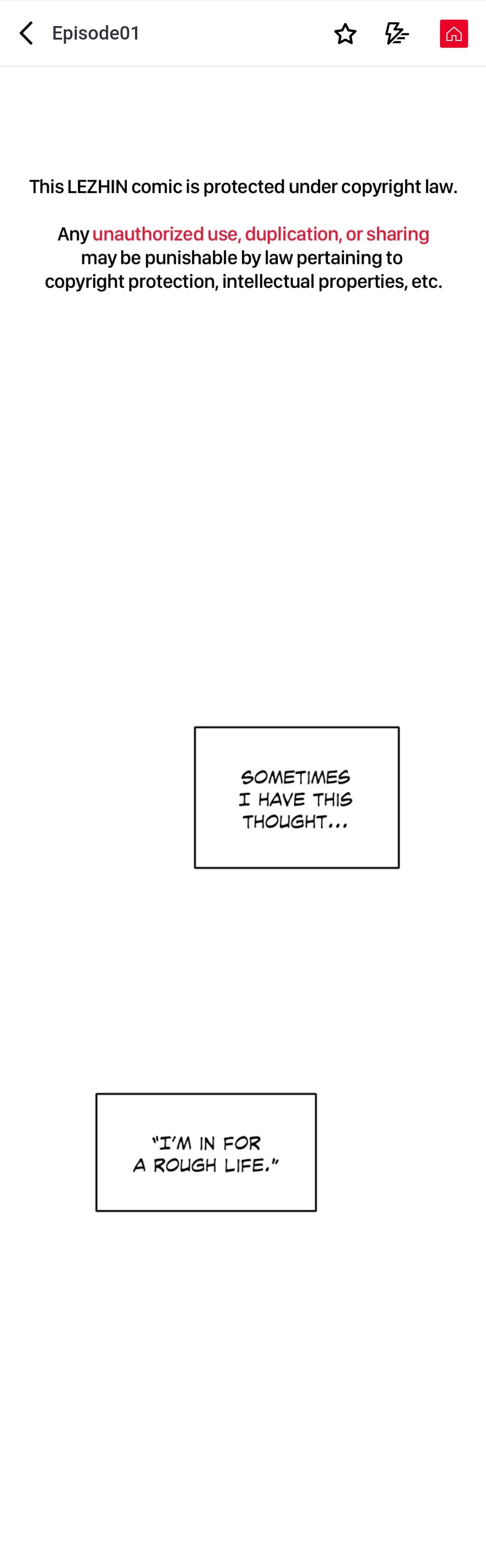 Between Fate and Fortune - Chapter 1  : Official Translation manhwa
