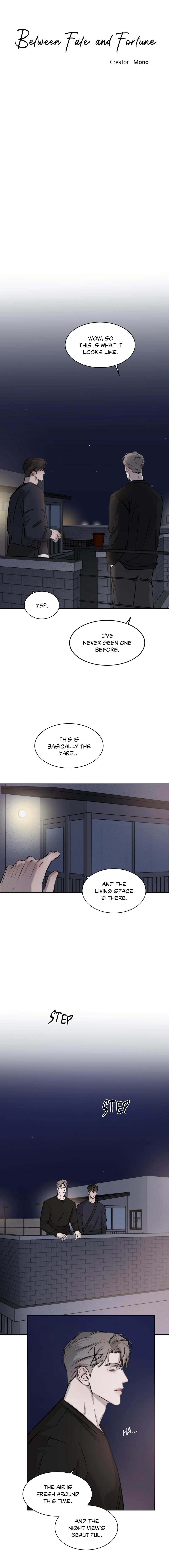 Between Fate and Fortune - Chapter 12  : Official Translation manhwa
