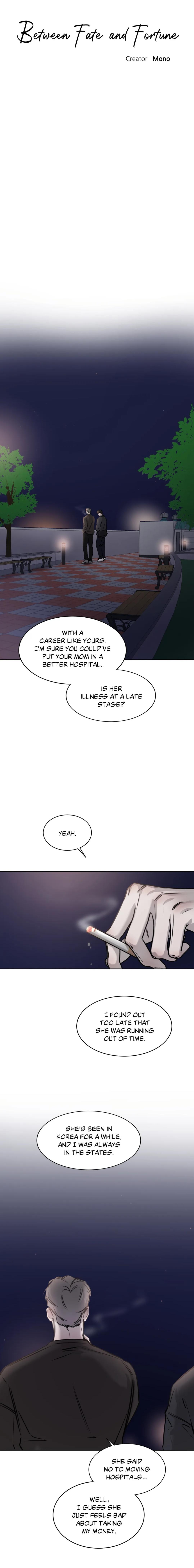Between Fate and Fortune - Chapter 13  : Official Translation manhwa
