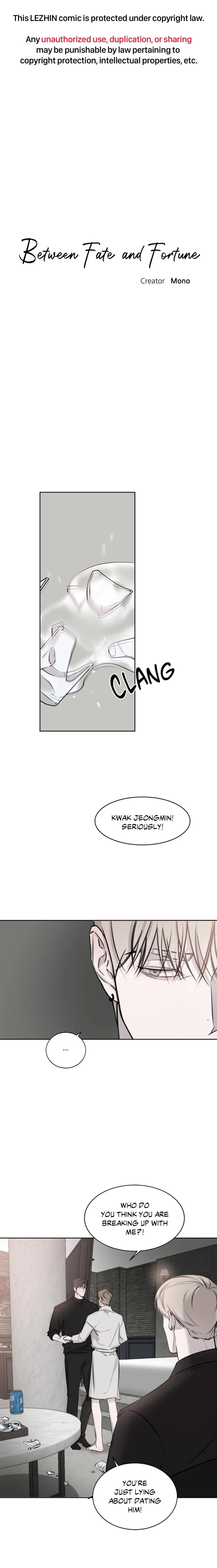 Between Fate and Fortune - Chapter 16  : Official Translation manhwa