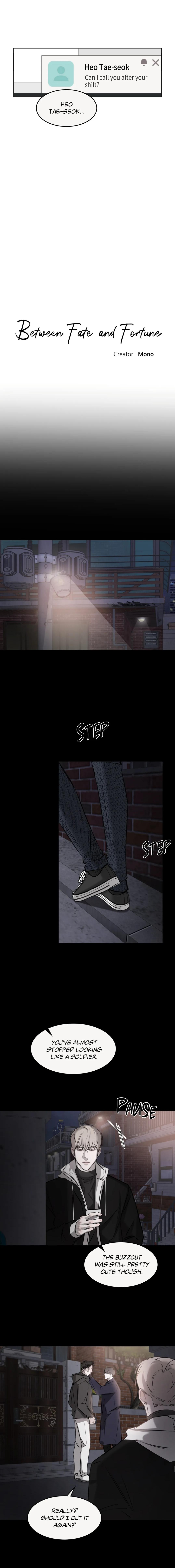 Between Fate and Fortune - Chapter 24  : Official Translation manhwa