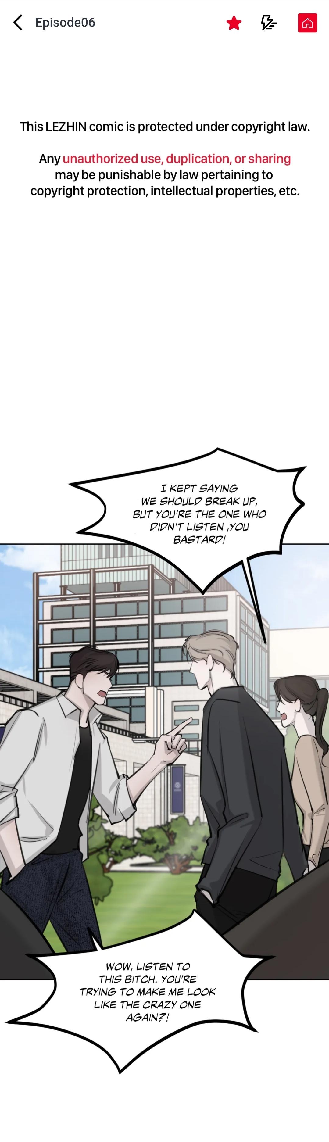 Between Fate and Fortune - Chapter 6  : Official Translation manhwa