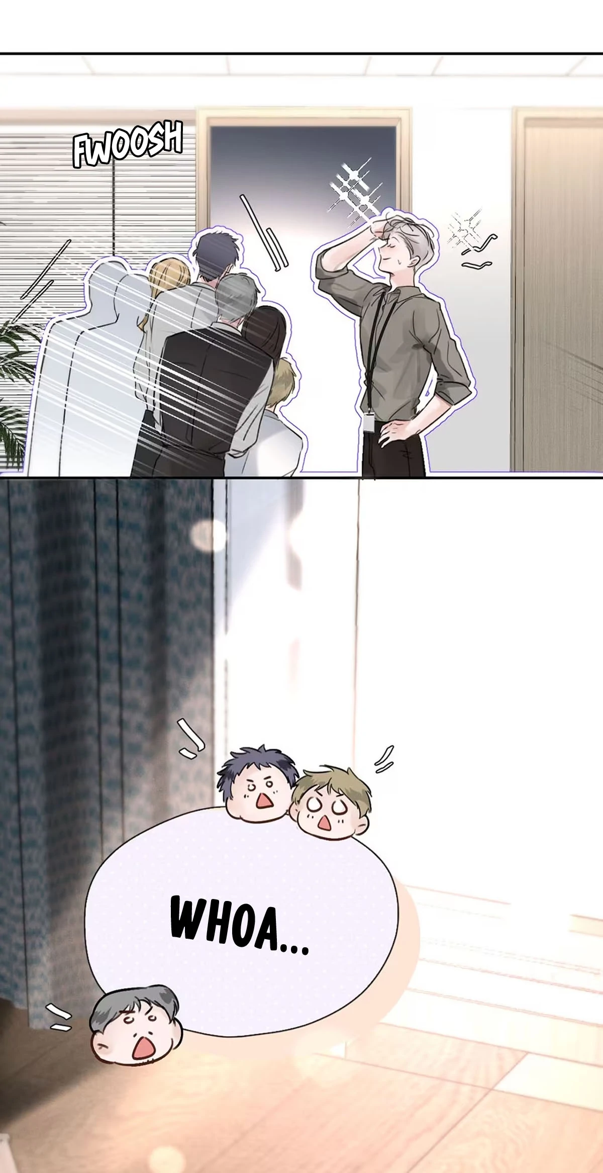 I became a first-class guide thanks to my childhood friends - Chapter 10  : First time seeing him in this state. manhwa