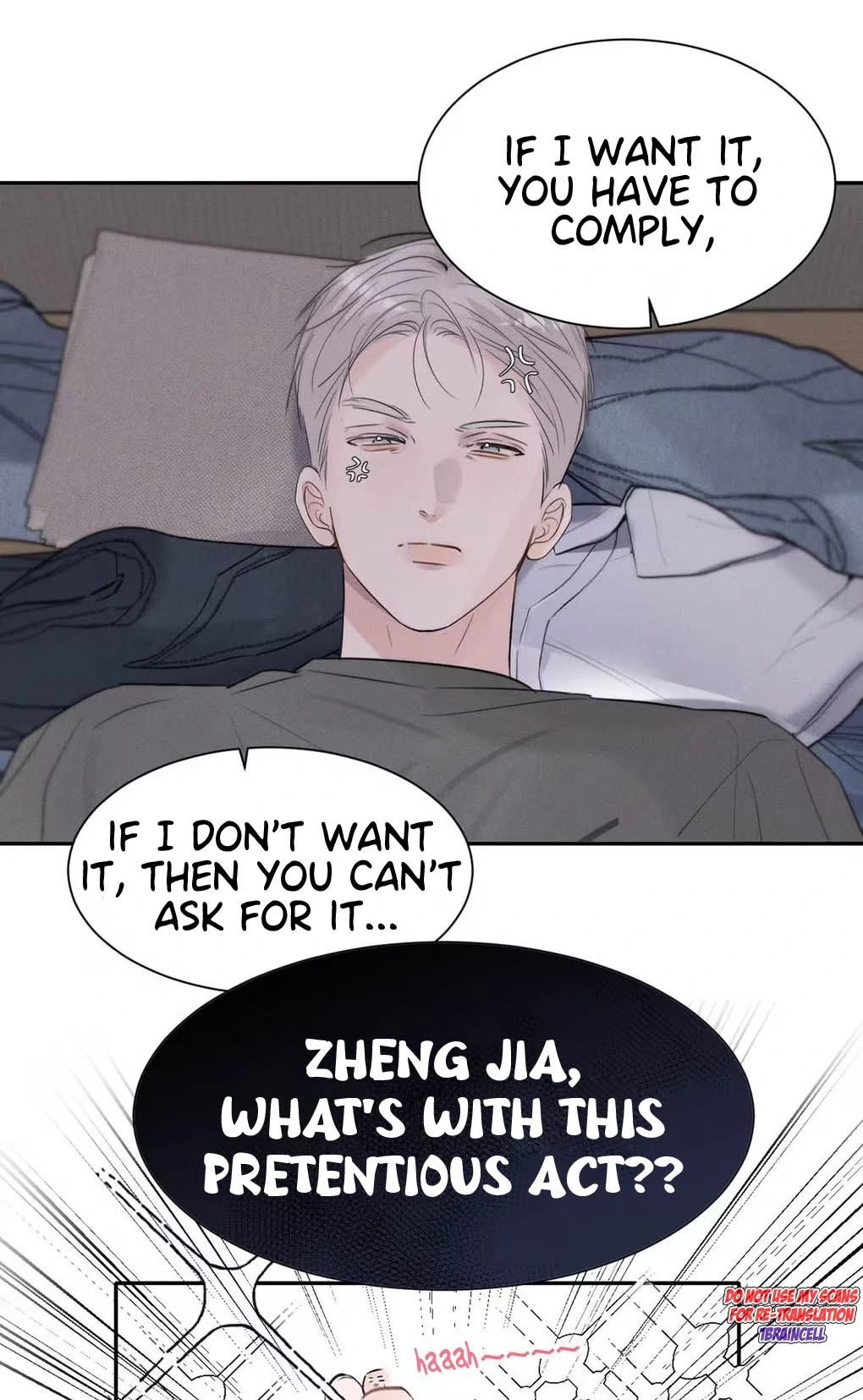 I became a first-class guide thanks to my childhood friends - Chapter 28  : You're sleeping with me “only”, or “sleeping” with me only? manhwa