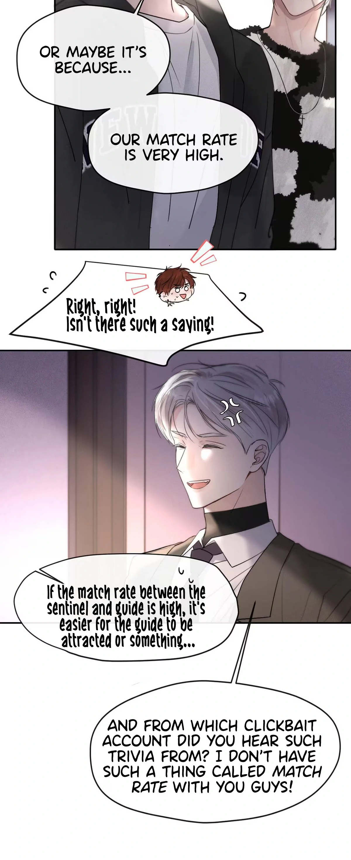 I became a first-class guide thanks to my childhood friends - Chapter 6  : Our match rate is very high. manhwa