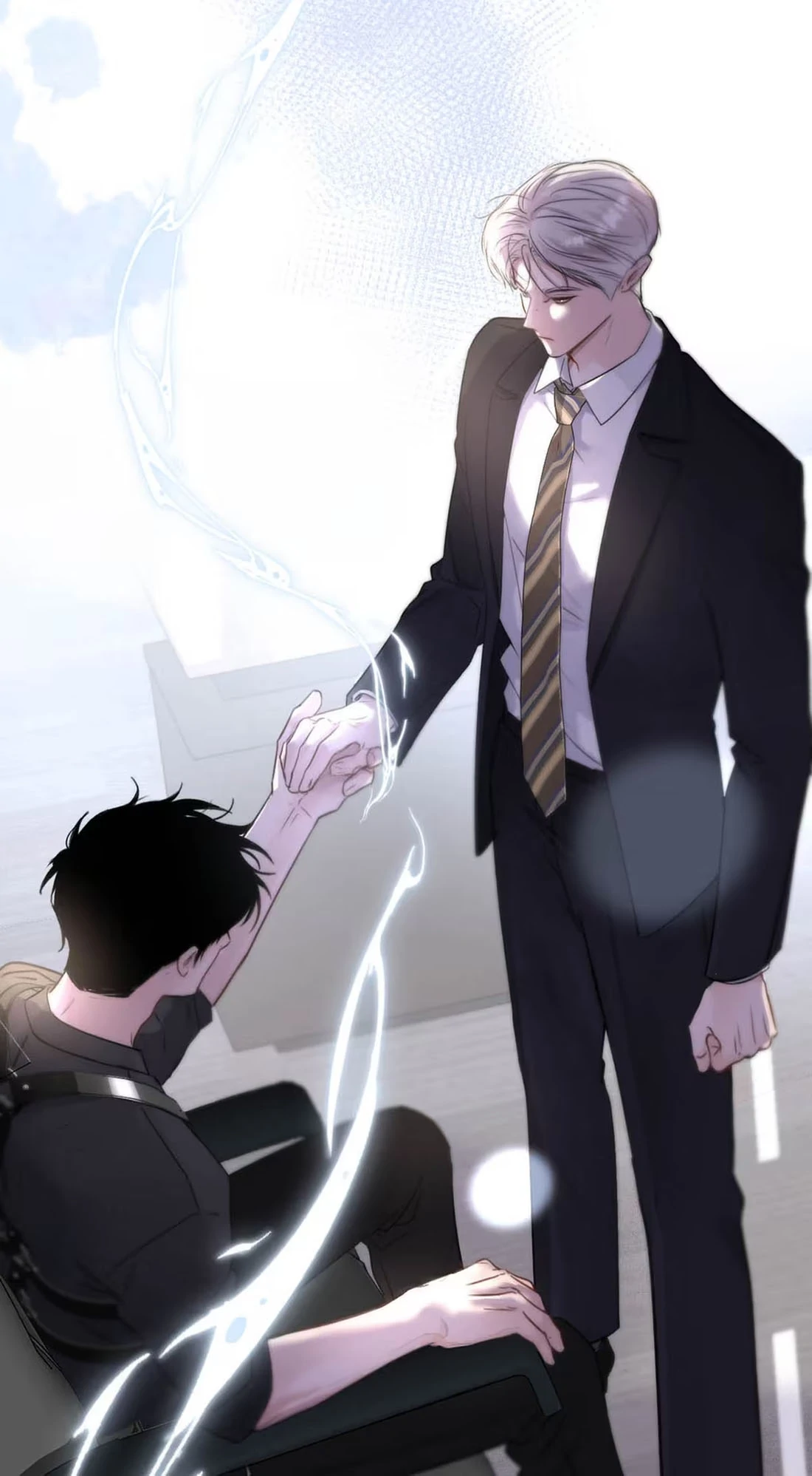 I became a first-class guide thanks to my childhood friends - Chapter 8  : Right now, he must be feeling so much pleasure. manhwa