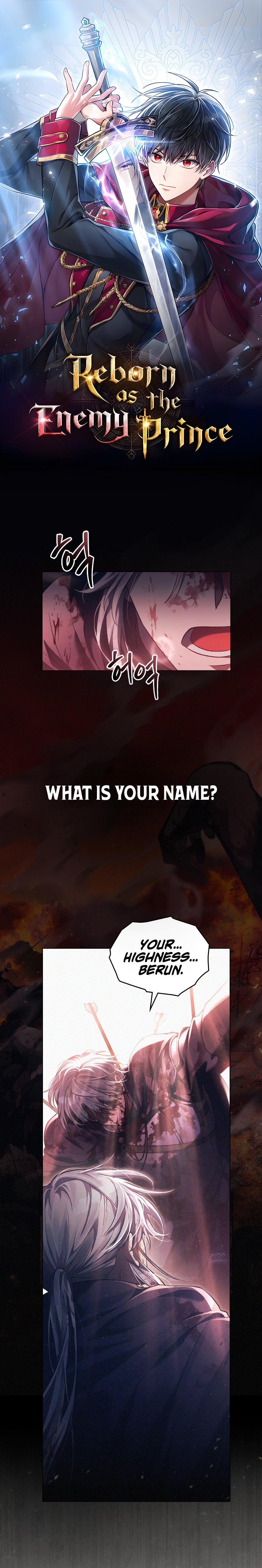Reborn as the Enemy Prince - Chapter 0  : [Better Quality] manhwa