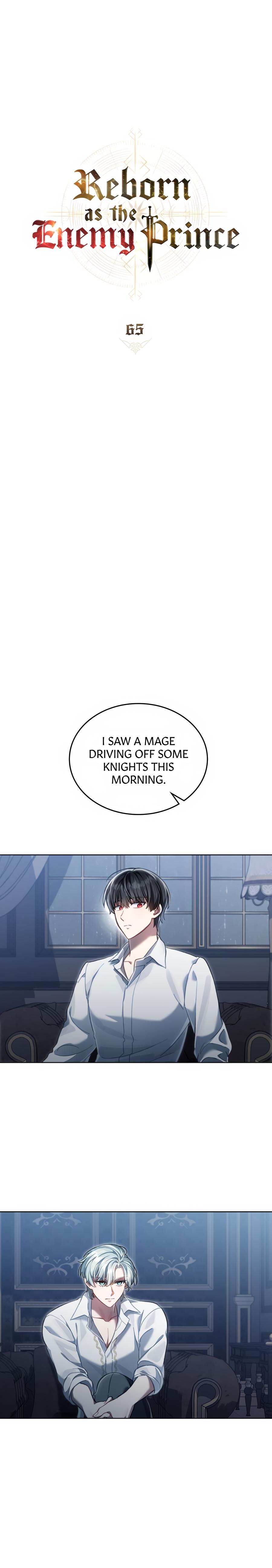 Reborn as the Enemy Prince - season.2 Chapter 65 : Official Translation manhwa