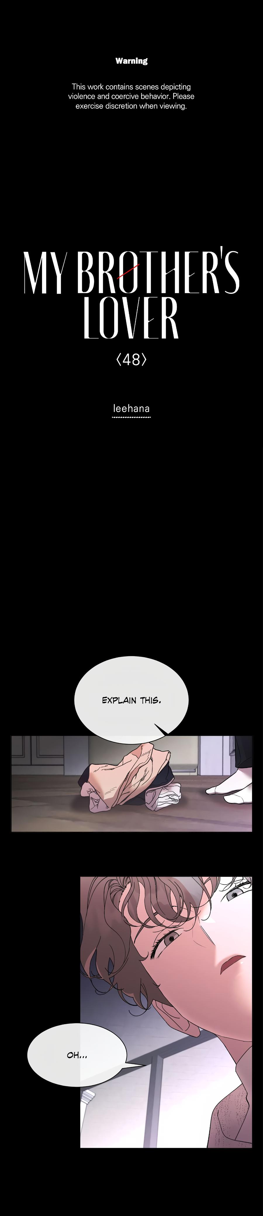 My Brother’s Lover - Chapter 48 : Official manhwa