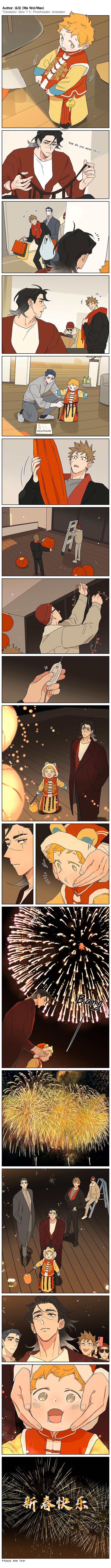 Papa Wolf and The Puppy - Chapter 137  : Chinese New Year's Eve manhwa