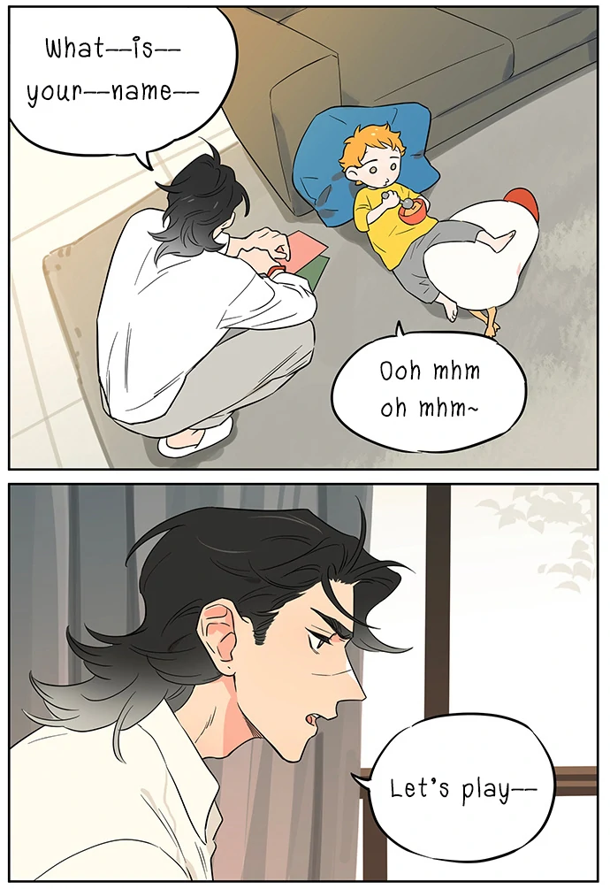 Papa Wolf and The Puppy - Chapter 142  : Playtime manhwa