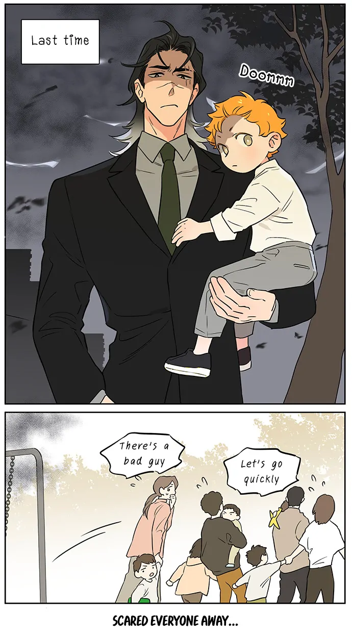Papa Wolf and The Puppy - Chapter 142  : Playtime manhwa