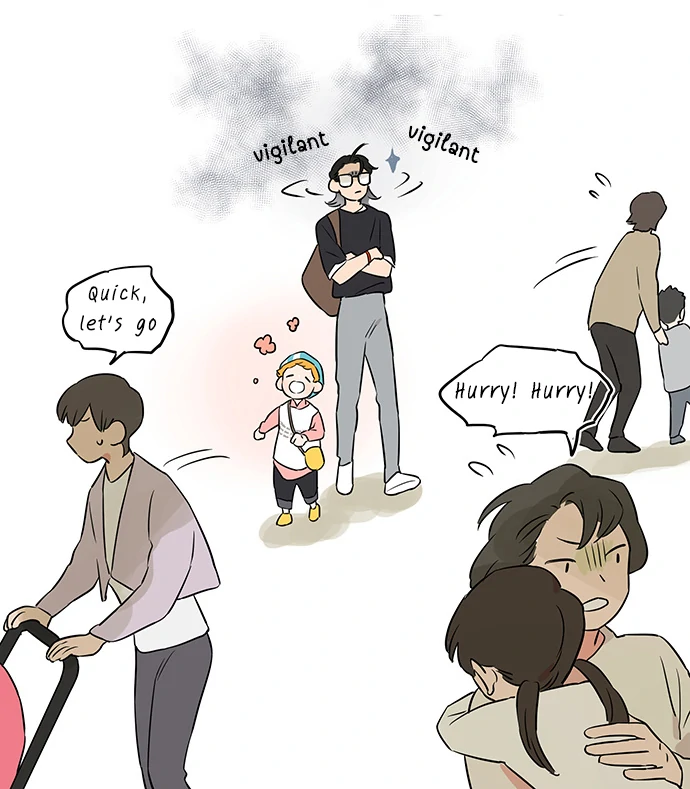 Papa Wolf and The Puppy - Chapter 142  : Playtime manhwa