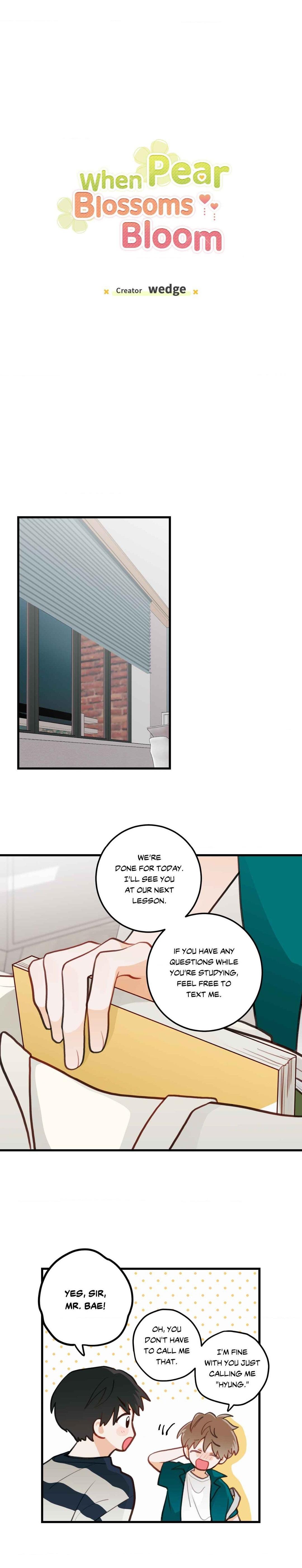 When Pear Blossoms Bloom - Chapter 11  : Official Translation manhwa