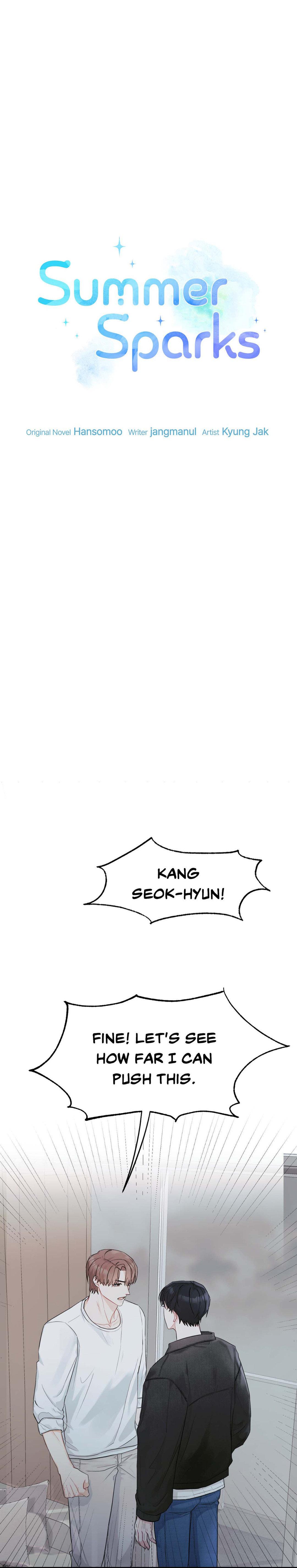 Summer Sparks - Chapter 0  : Prologue Official manhwa