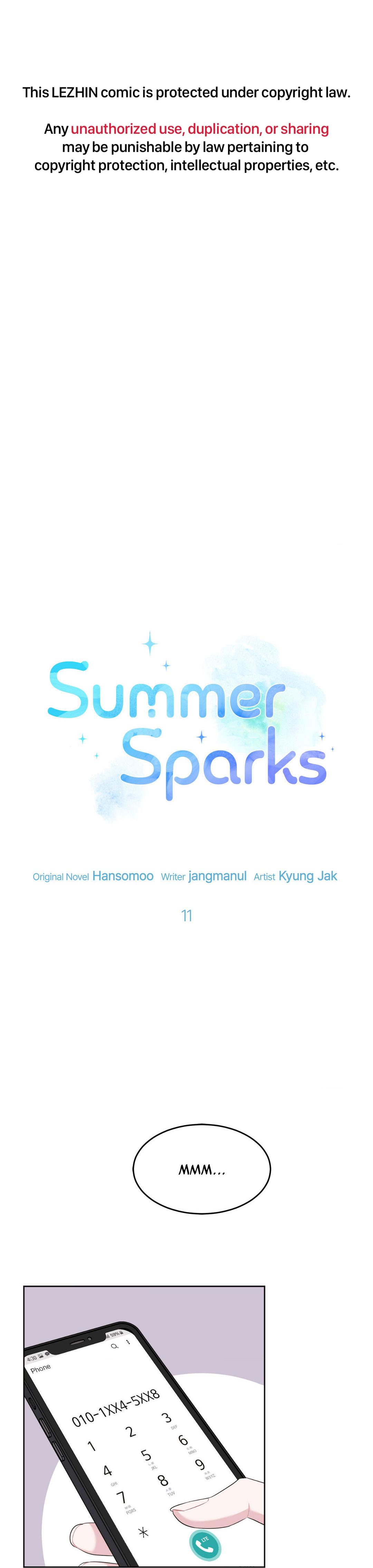 Summer Sparks - Chapter 11  : Official manhwa