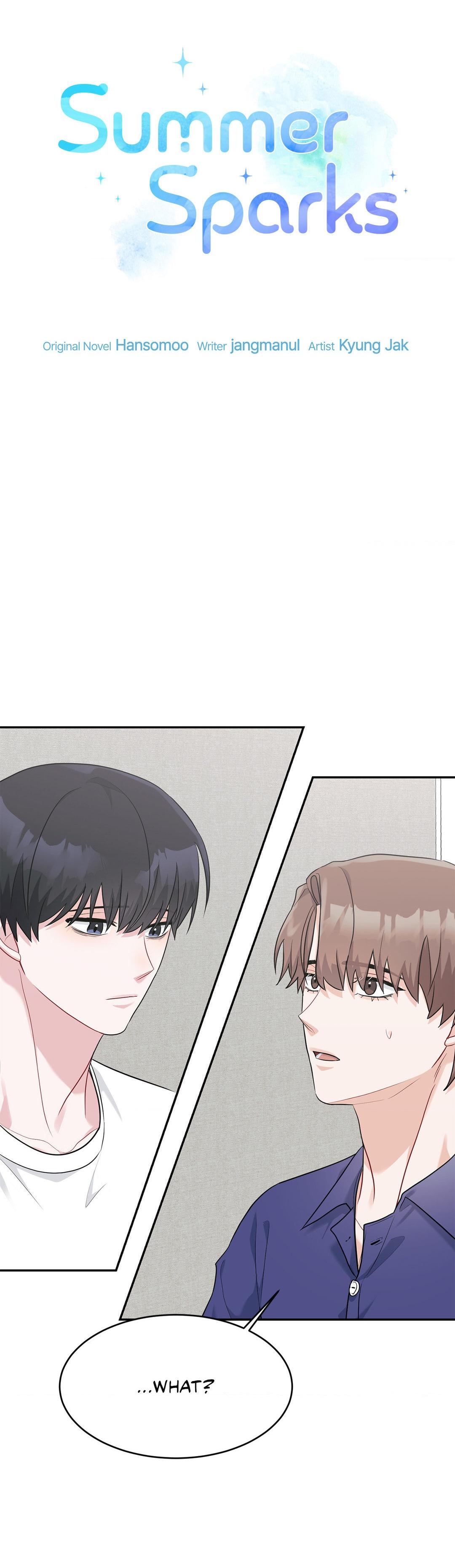 Summer Sparks - Chapter 25  : Official manhwa