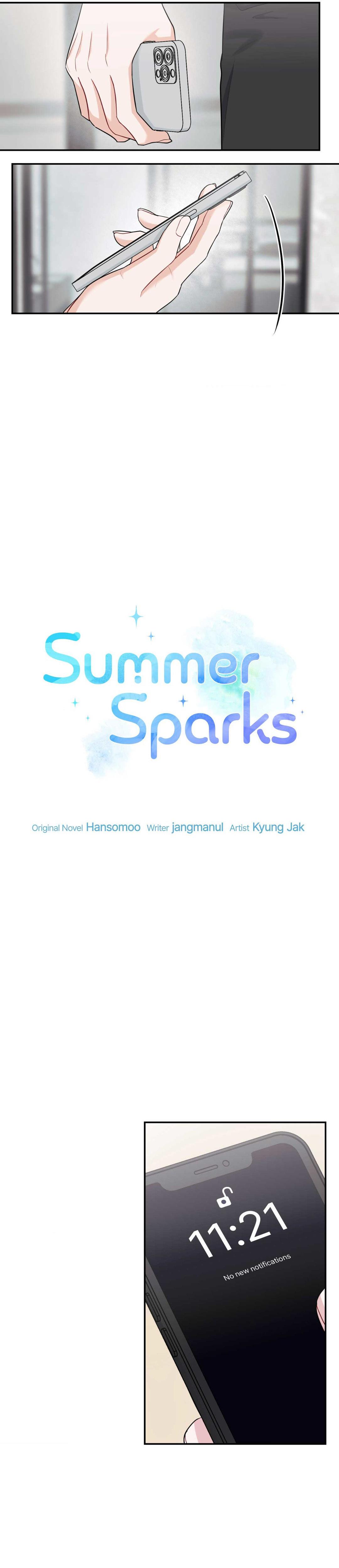 Summer Sparks - Chapter 28 : Official manhwa