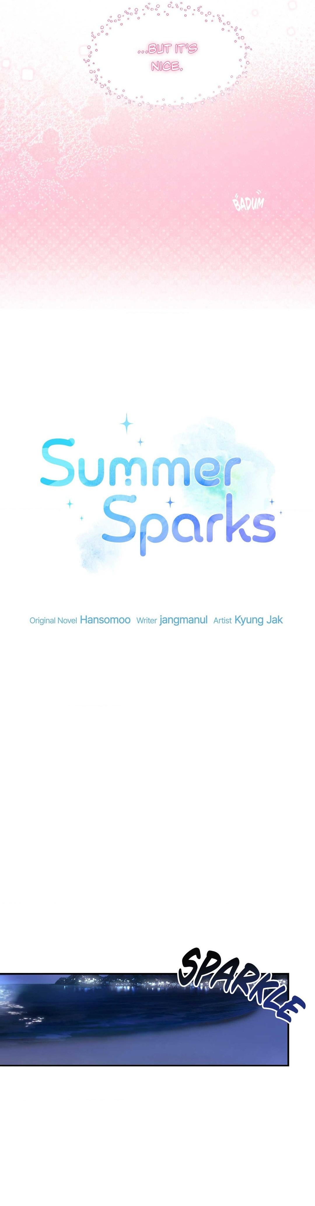 Summer Sparks - Chapter 39  : Official Translation manhwa