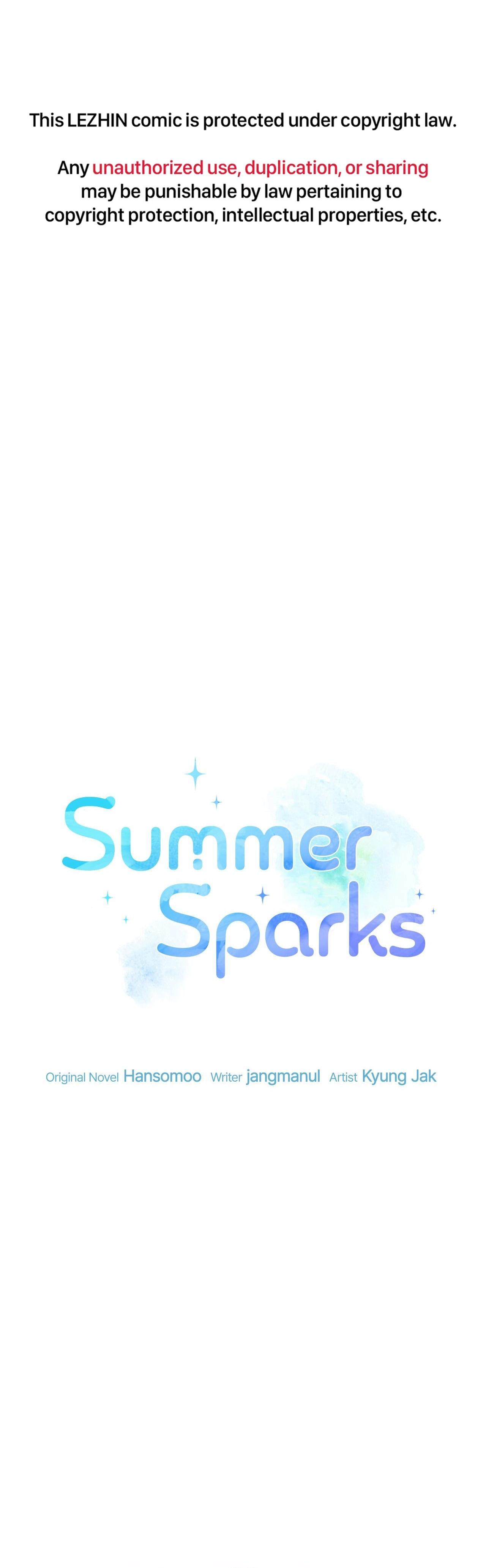 Summer Sparks - Chapter 50 : Official manhwa