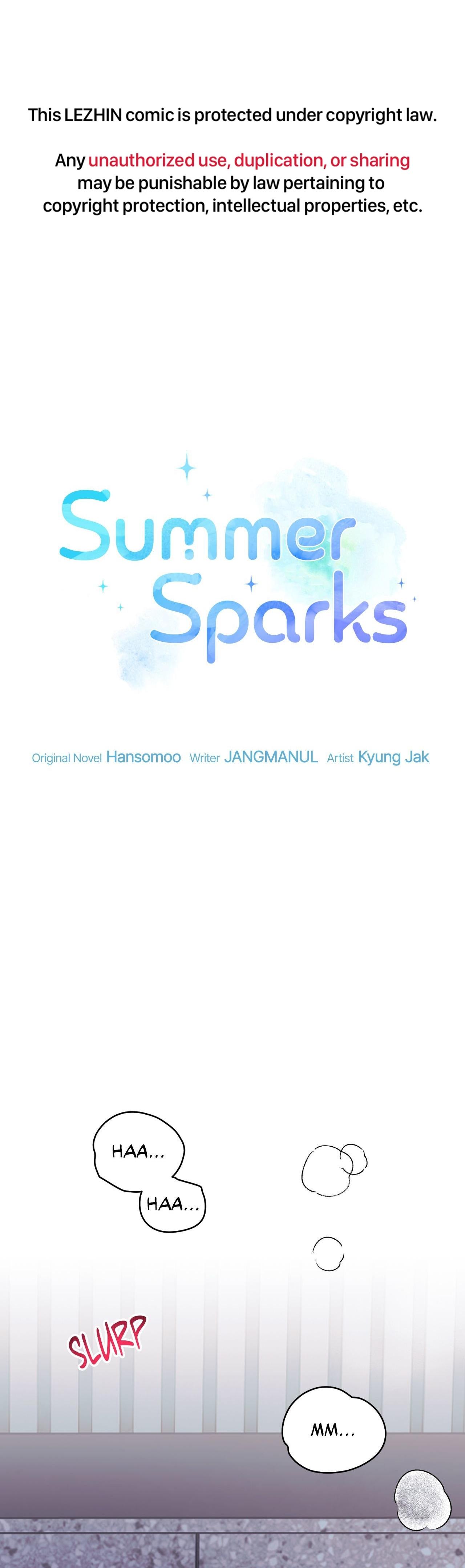 Summer Sparks - Chapter 60 : Side Story 9 - Official manhwa