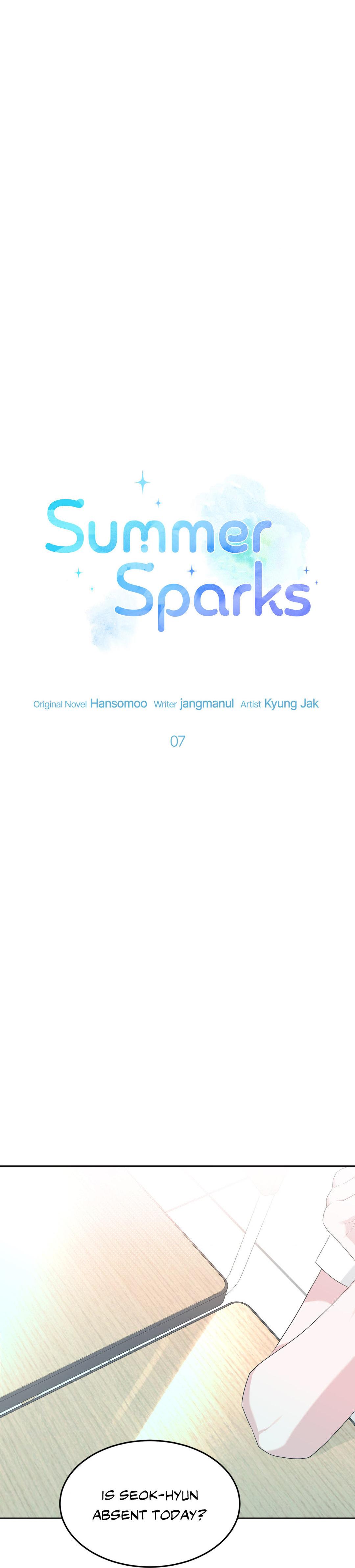 Summer Sparks - Chapter 7  : Official manhwa
