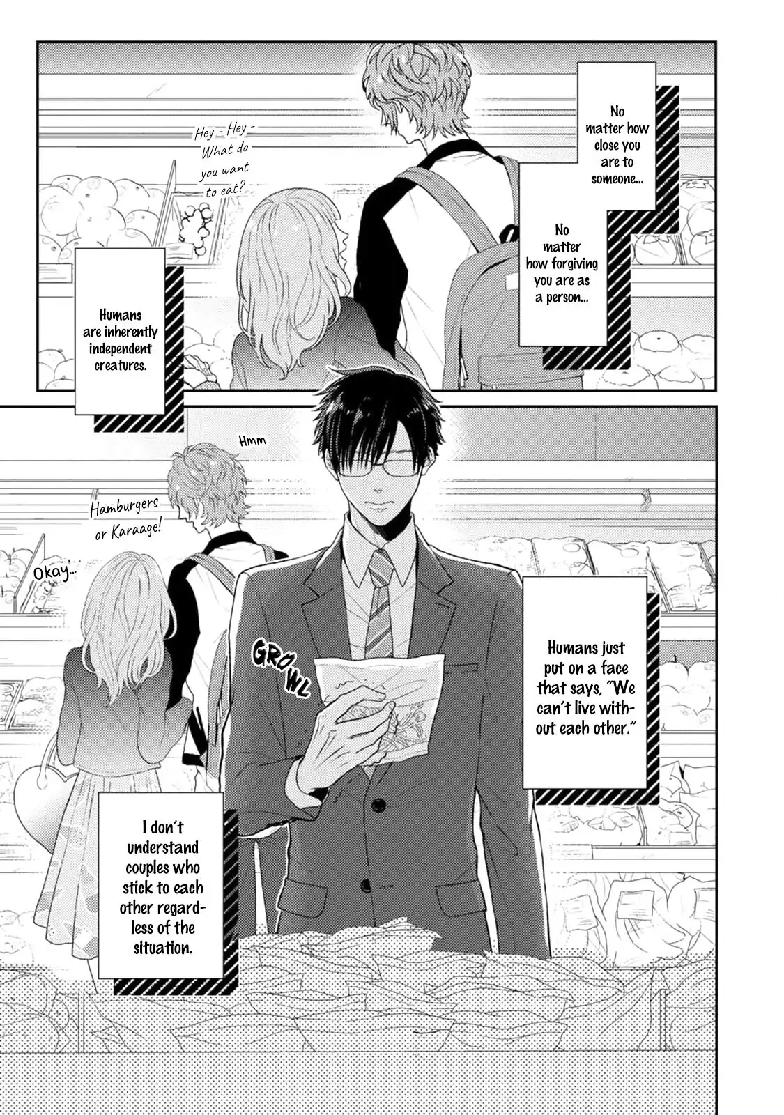 Mazu wa oishii Gohan wo tabeyou - Chapter 1 manhwa