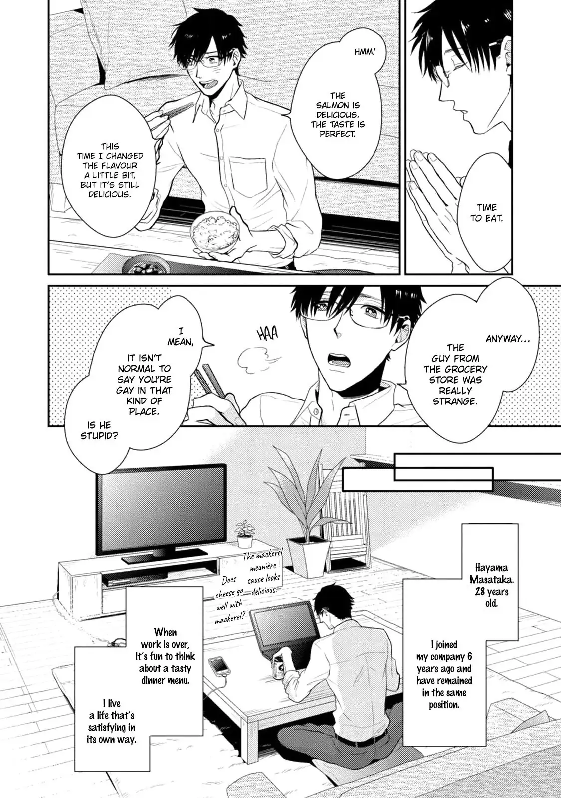 Mazu wa oishii Gohan wo tabeyou - Chapter 1 manhwa