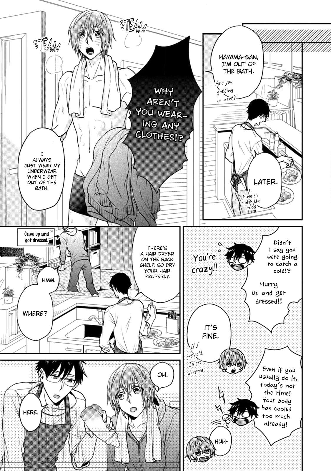 Mazu wa oishii Gohan wo tabeyou - Chapter 3 manhwa
