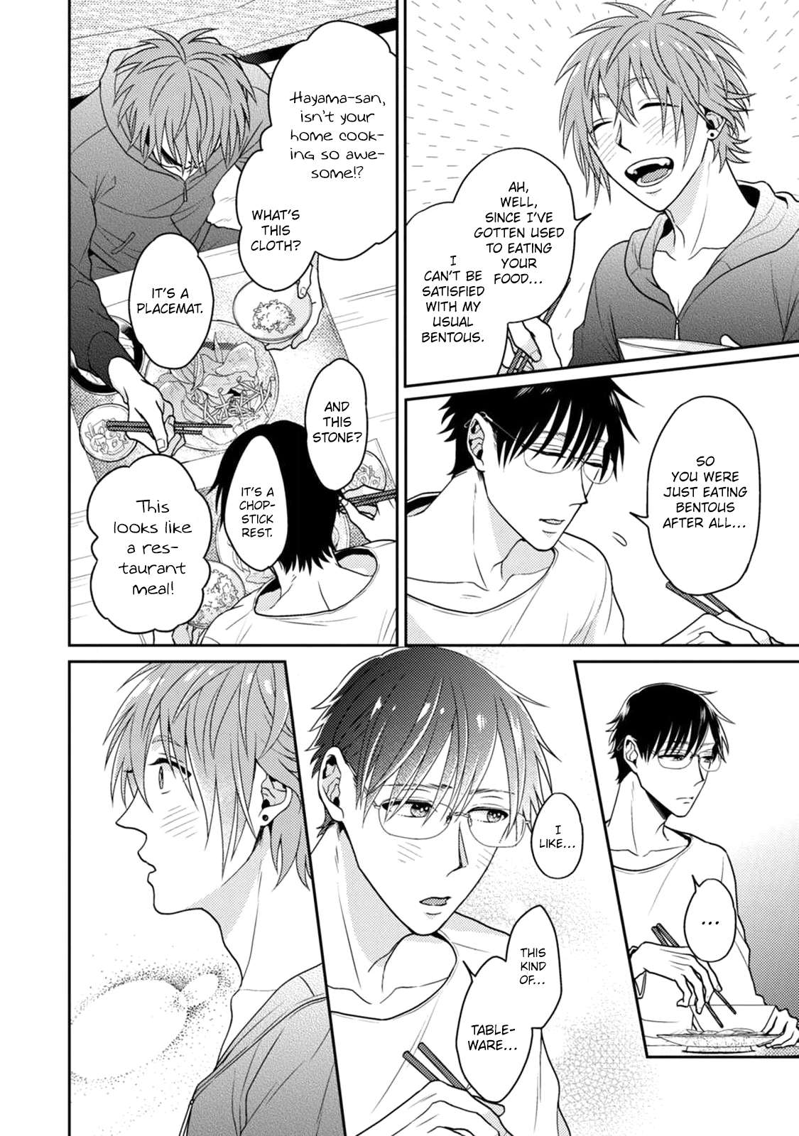 Mazu wa oishii Gohan wo tabeyou - Chapter 3 manhwa