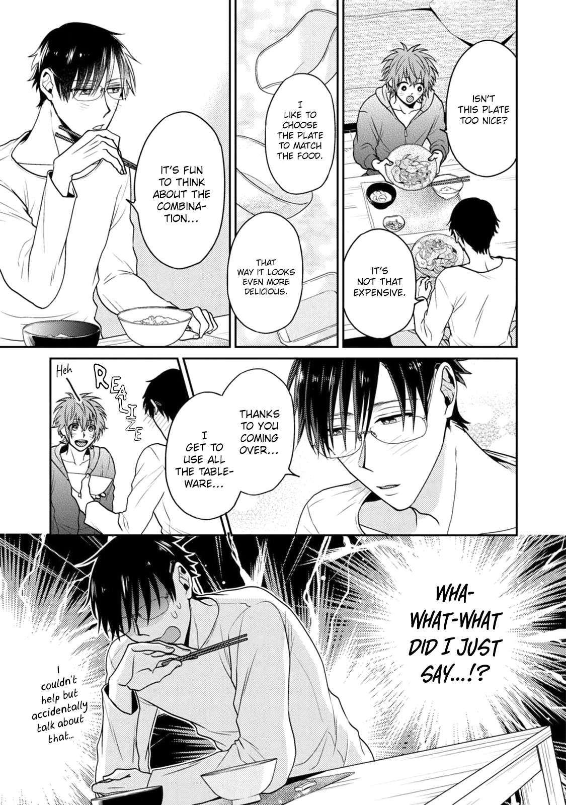 Mazu wa oishii Gohan wo tabeyou - Chapter 3 manhwa