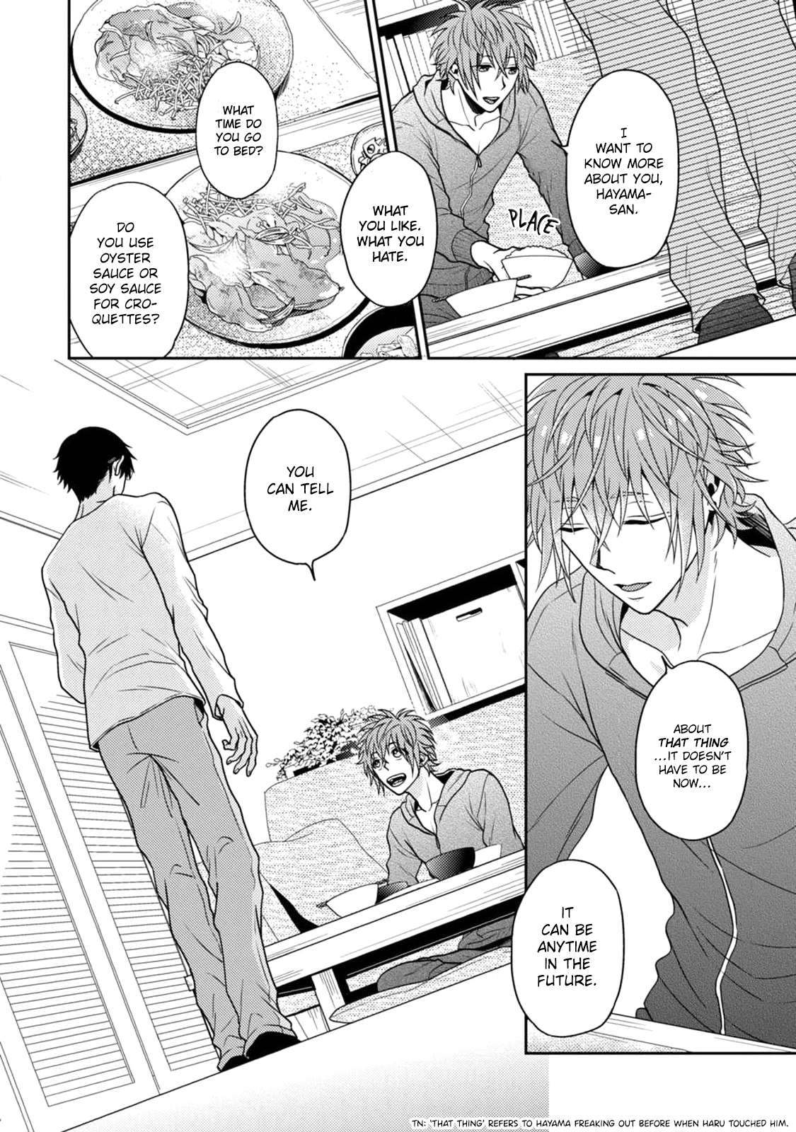 Mazu wa oishii Gohan wo tabeyou - Chapter 3 manhwa