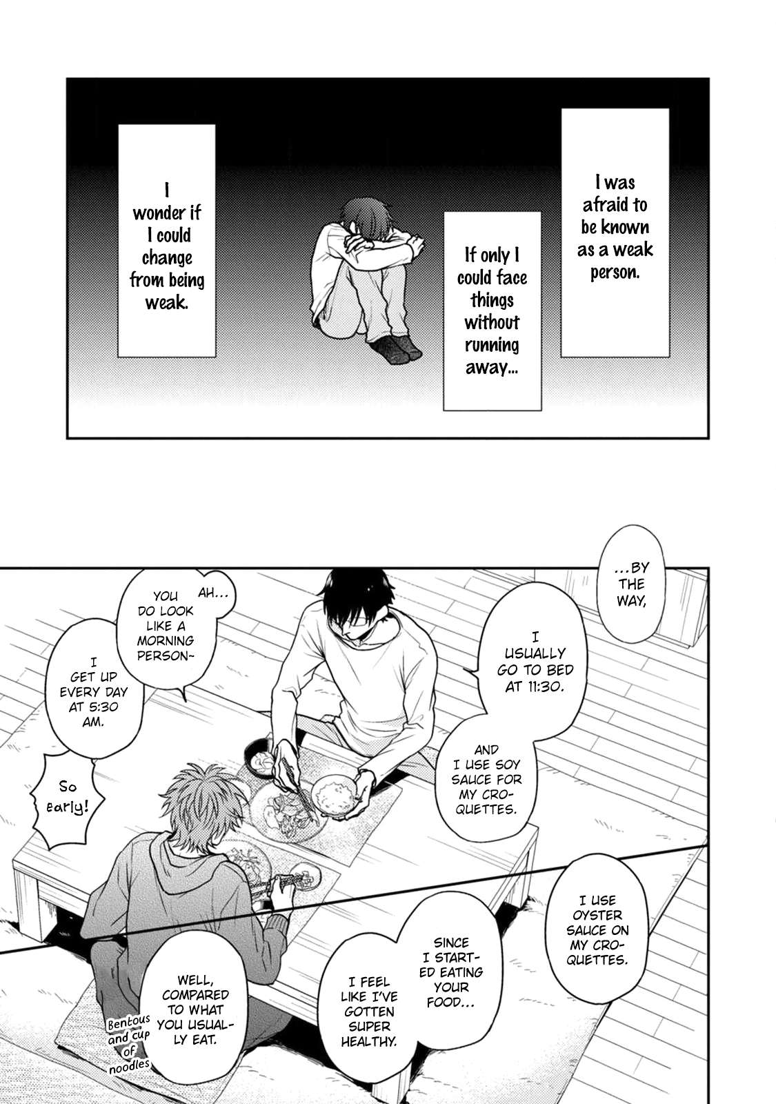 Mazu wa oishii Gohan wo tabeyou - Chapter 3 manhwa