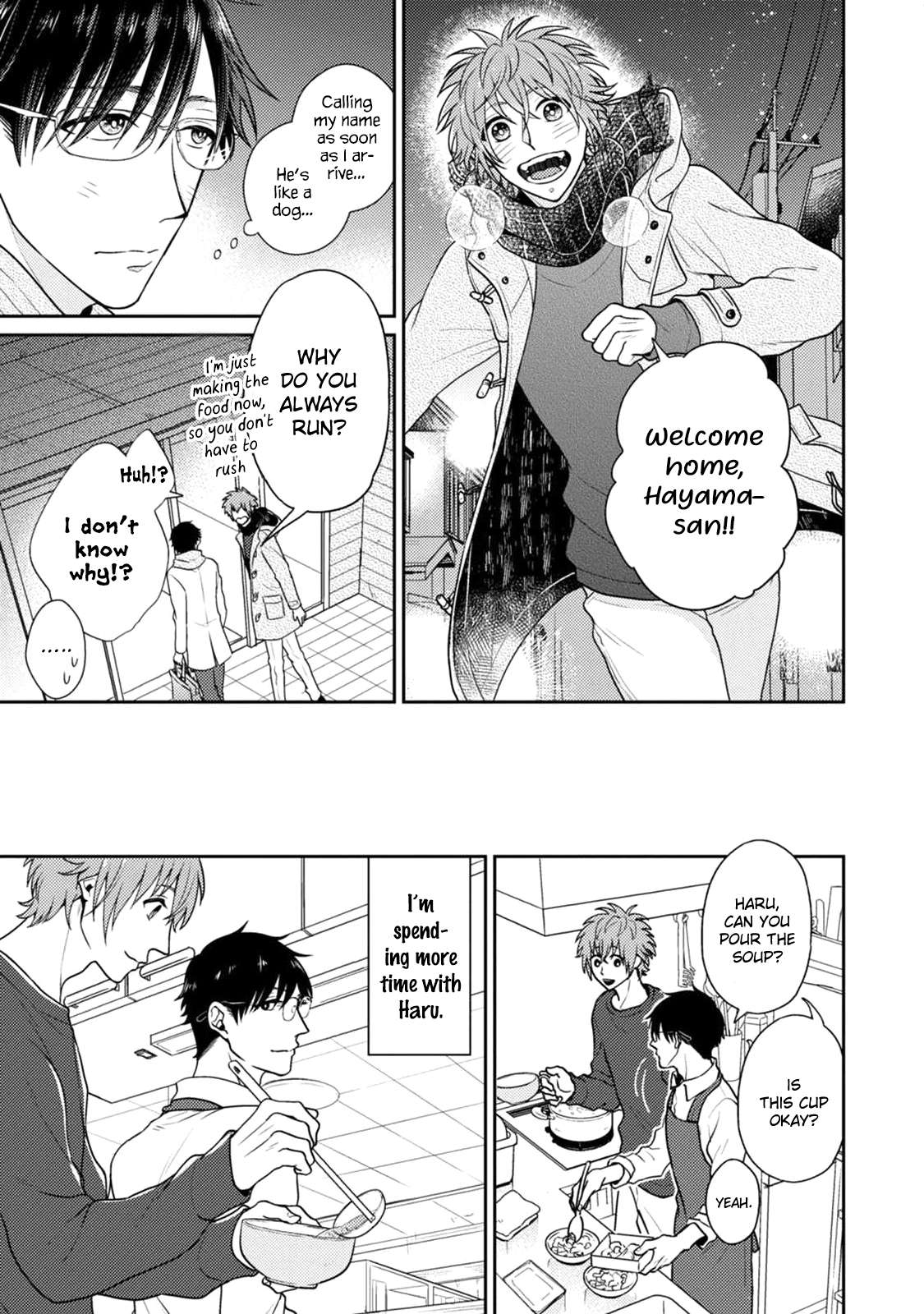 Mazu wa oishii Gohan wo tabeyou - Chapter 4 manhwa