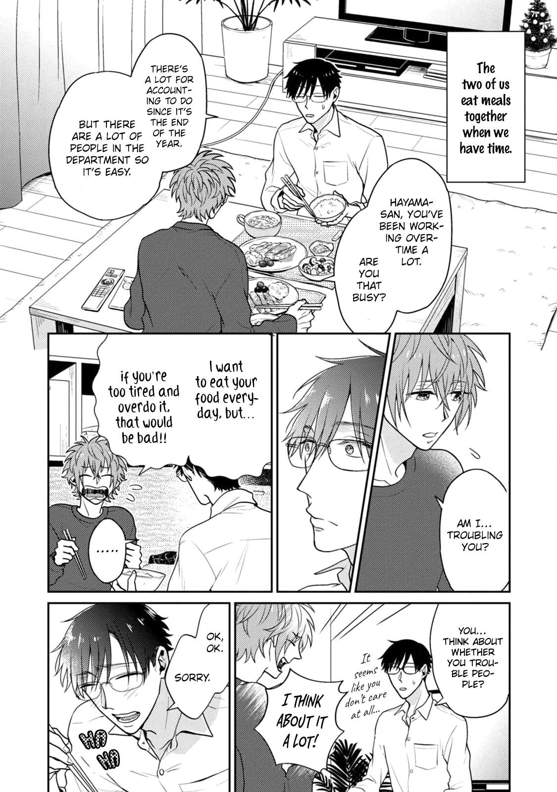 Mazu wa oishii Gohan wo tabeyou - Chapter 4 manhwa
