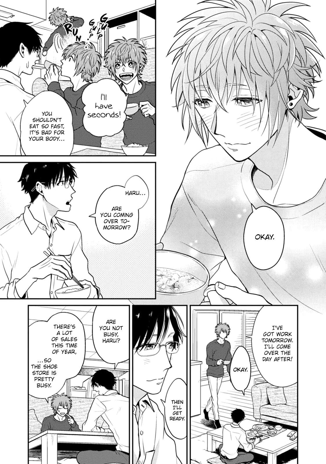 Mazu wa oishii Gohan wo tabeyou - Chapter 4 manhwa