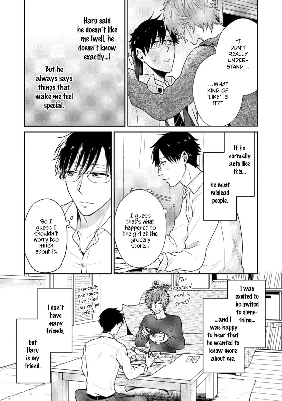 Mazu wa oishii Gohan wo tabeyou - Chapter 4 manhwa