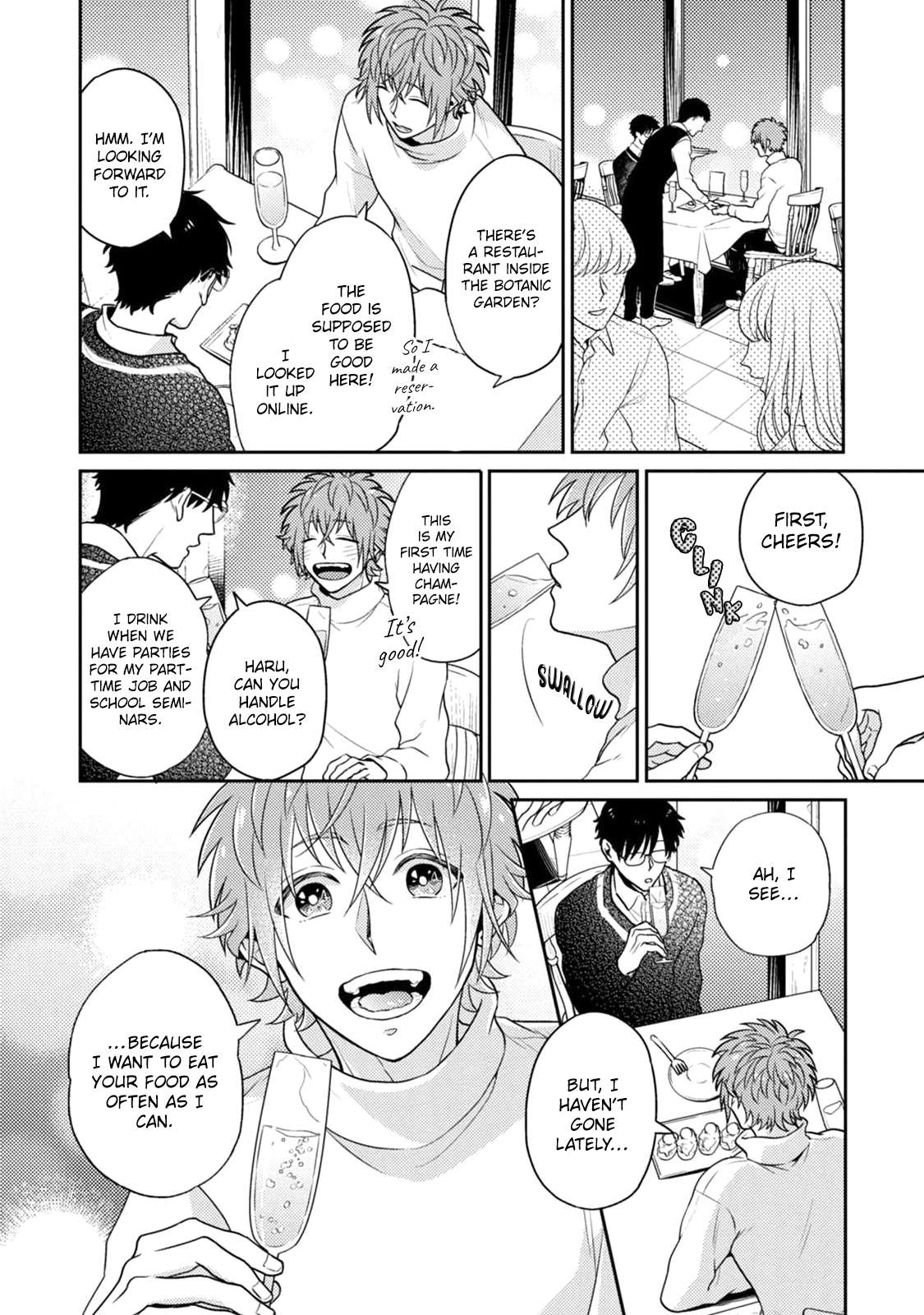 Mazu wa oishii Gohan wo tabeyou - Chapter 4 manhwa